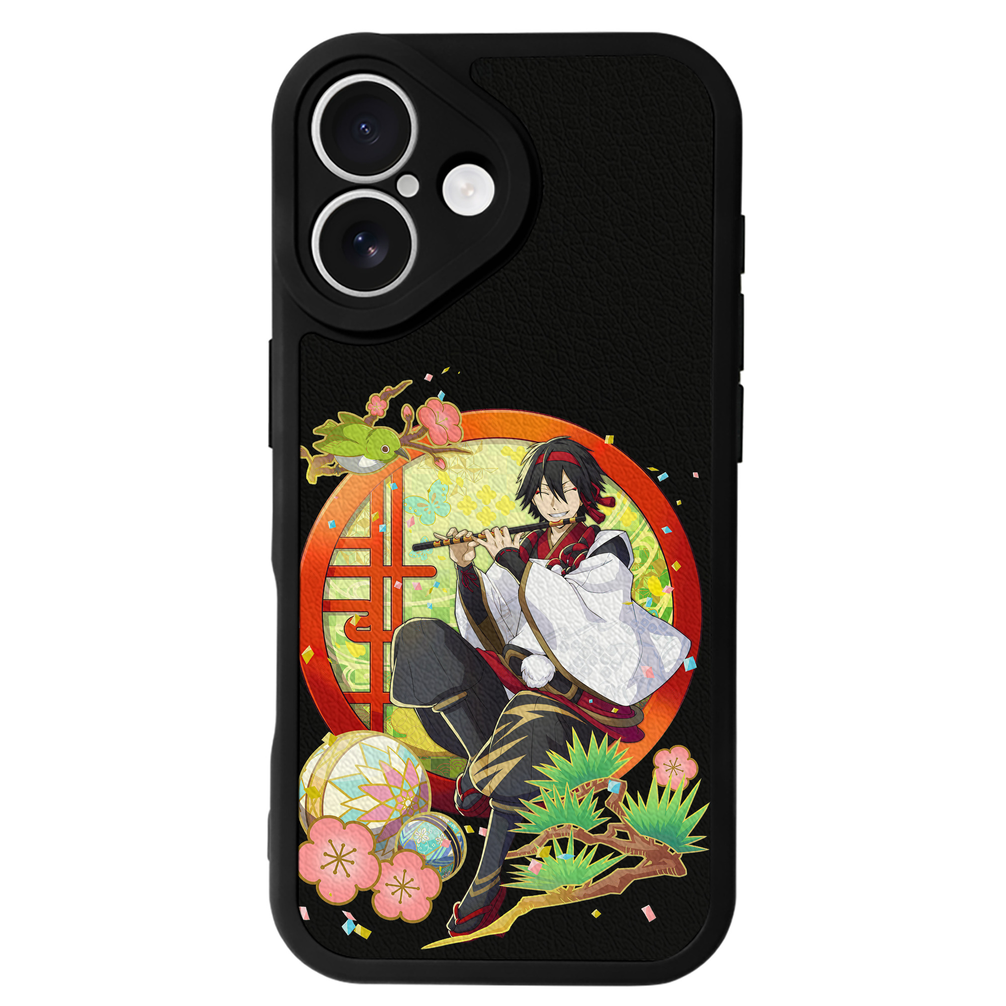 （画像用） 文豪ストレイドッグス Bungo Stray Dogs 【iPhone 16シリーズ対応】シリコンスマホケース（レザー調） 材質：シリコン